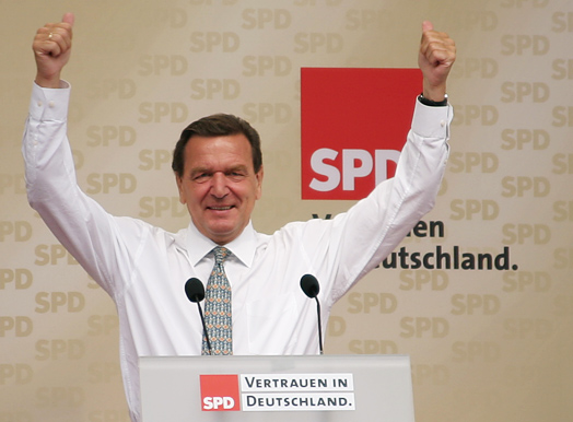 Gerhard Schröder 2005 in München